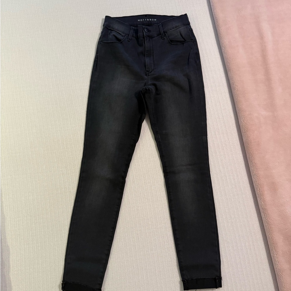 Women's Mott & Bow Dark Gray Jeans